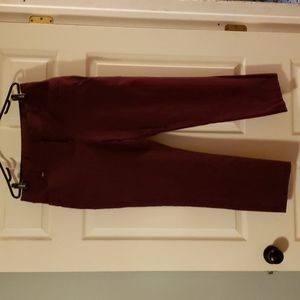 Plum Stretchy Dress Pants